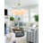 13 - Light Dimmable Globe Chandelier