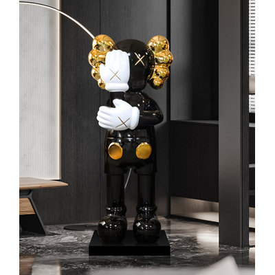 Statue moderne moderne KAWS