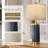 24.5'' Ceramic Table Lamp with USB Ports, Modern Bedside Lamp for Living Room (Set of 2)-2043514317-2043514318