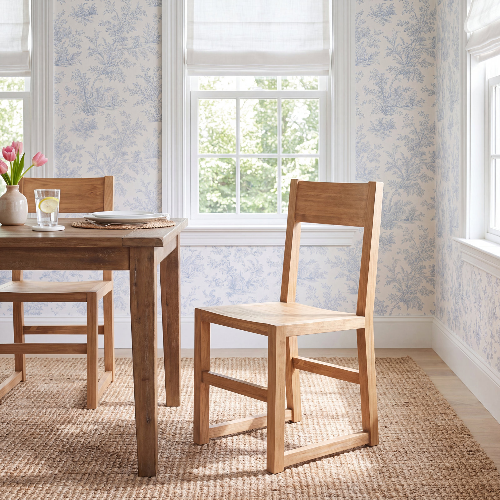 Kinston Solid Wood Upholstered Dining Chair