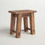 Table d'appoint en bois massif de 27 pouces Durango