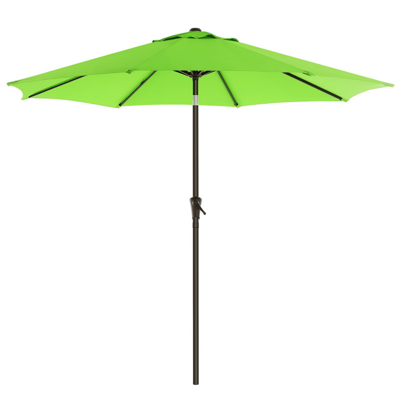 Parasol de marché 7 pi 5 po Laprade, Vert vif