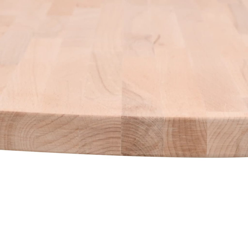 Tiphonnet Solid Wood Table Top, 2.5cm H x 50cm W x 50cm D, Natural