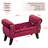 Velvet Upholstered Bench with Flip Top-843903779