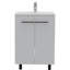 Armoire de meuble-lavabo autoportante 60 "avec division Selma-2019936139