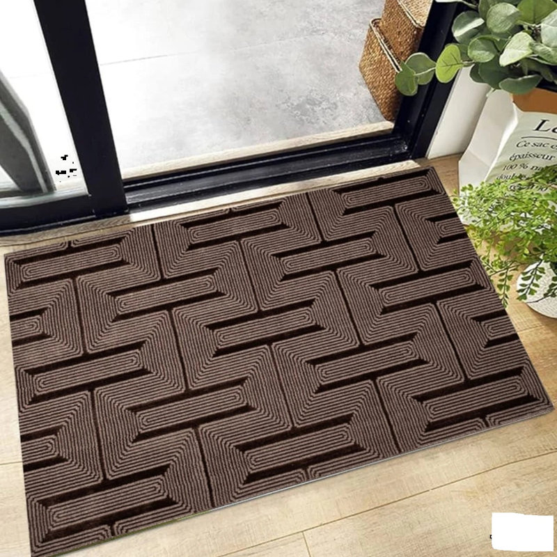 Modern Geometric Area Rug Abstract Textured Carpet For Living Room Bedroom Special Size Long Hallway Rug Floor Mats Small Door Mats