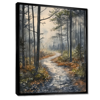 Rainy Forest, art mural, forêt