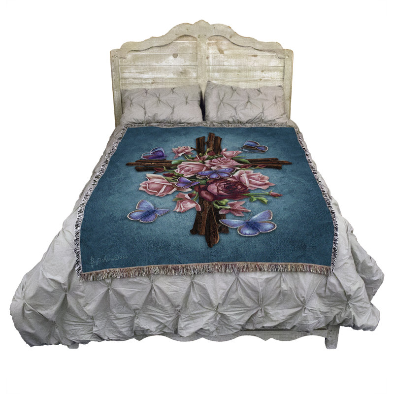 Jeté papillon Pure Cross Weavers par Brigid Ashwood