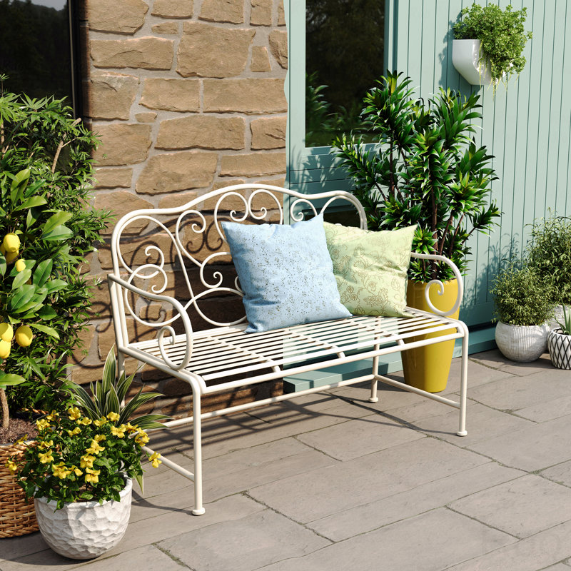 Banc de jardin extérieur