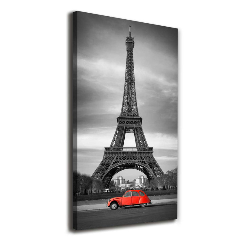 Eiffel Tower Paris - Wrapped Canvas Print