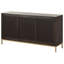DIAMOND Solid Wood 145cm W 3 - Drawer Chest of Drawers-88973151