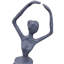 Rocky BALLET GIRL Iron Figurine 25cm-92166358