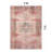 Griffey Vintage Boho Machine Washable Red/Blue Non-Slip Backing Area Rug-784186097