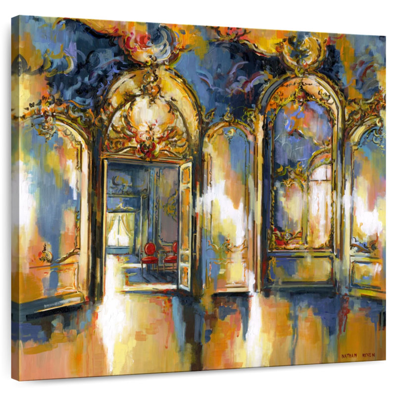 Lilie Living In Chateau, 33" H x 33" W