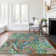 Malchow Washable Abstract Area Rug