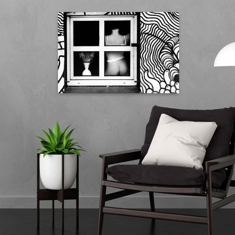 Art contemporain, art mural contemporain, H 16 po x l 24 po