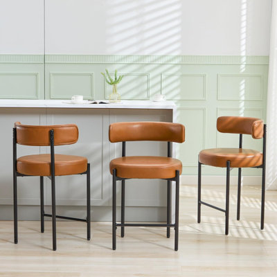 Tabouret de comptoir rembourré 24 po Najira
