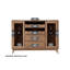 Buffet multifonctionnel pour la maison