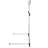 Melyssa Metal Adjustable Wall Mounted Clothes Rack