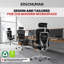 Chaise de travail ergonomique en cuir Ergohuman