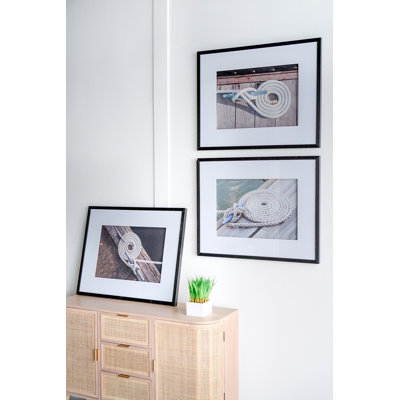 'Rope' - Print Set on Glass