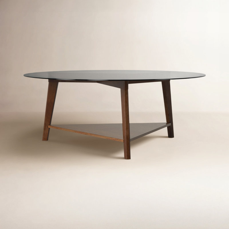 Chapman Glass Top Single Coffee Table