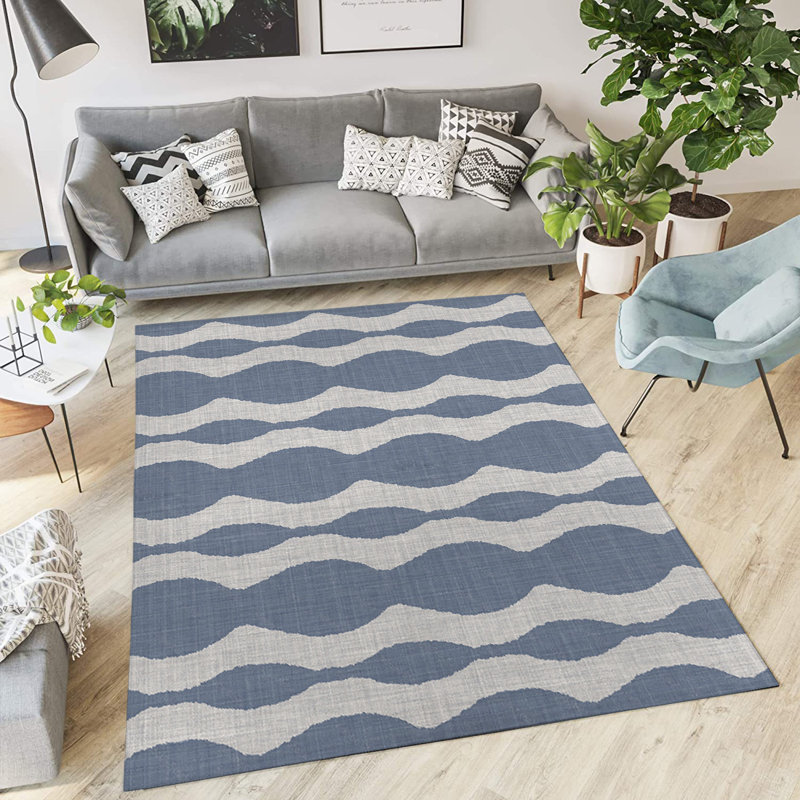 Geometric Indoor / Outdoor Rug, Rectangle 2' x 3'