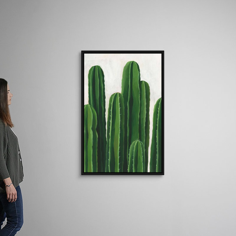 Pura Vida III - reproduction d'art sur toile, Cadre flottant noir, H 49,7 po x l 33,7 po x P 1,75 po