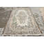 Grand tapis en laine de style turc rétro avec des motifs Oushak pour la décoration de salon en beige