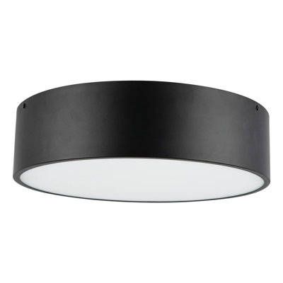 Mossy 3 Light Glass Flush Mount