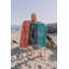 Serviette de plage et de bain turque en coton biologique Chanyah-972232653