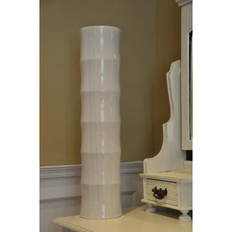 Dilorenzo Handmade Wood Floor Vase
