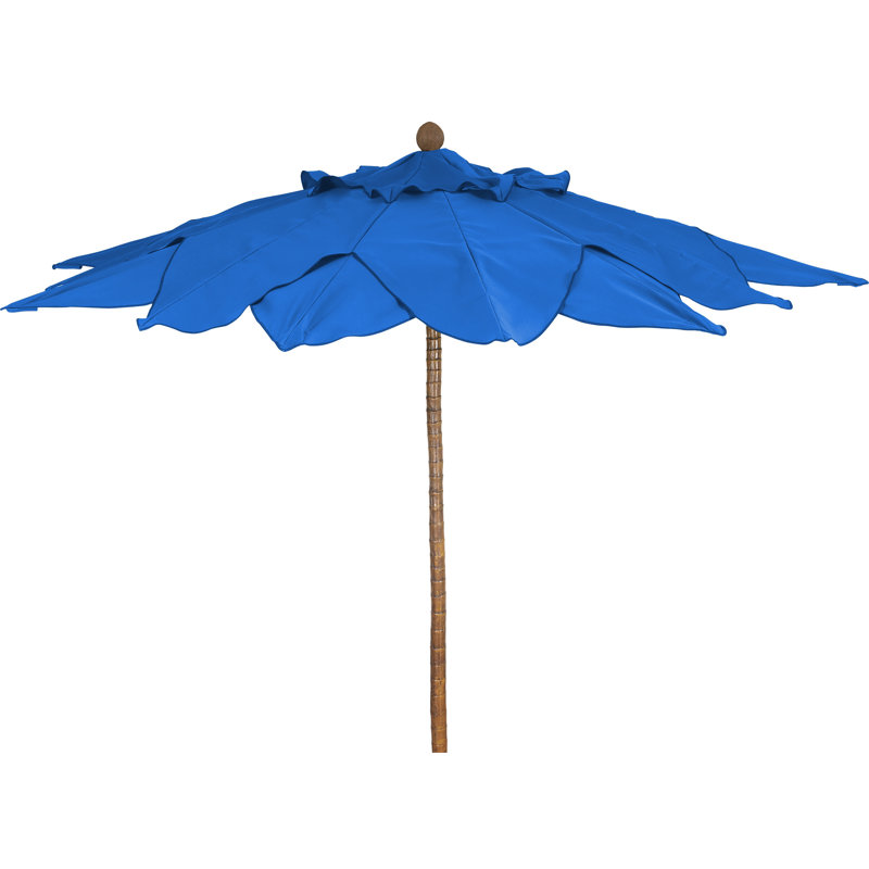 Parasol de marché 9 pi Prestige, Bleu pacifique