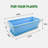 4 Packs 17 Inch Rectangular Window Flower Box Planter With Tray ...