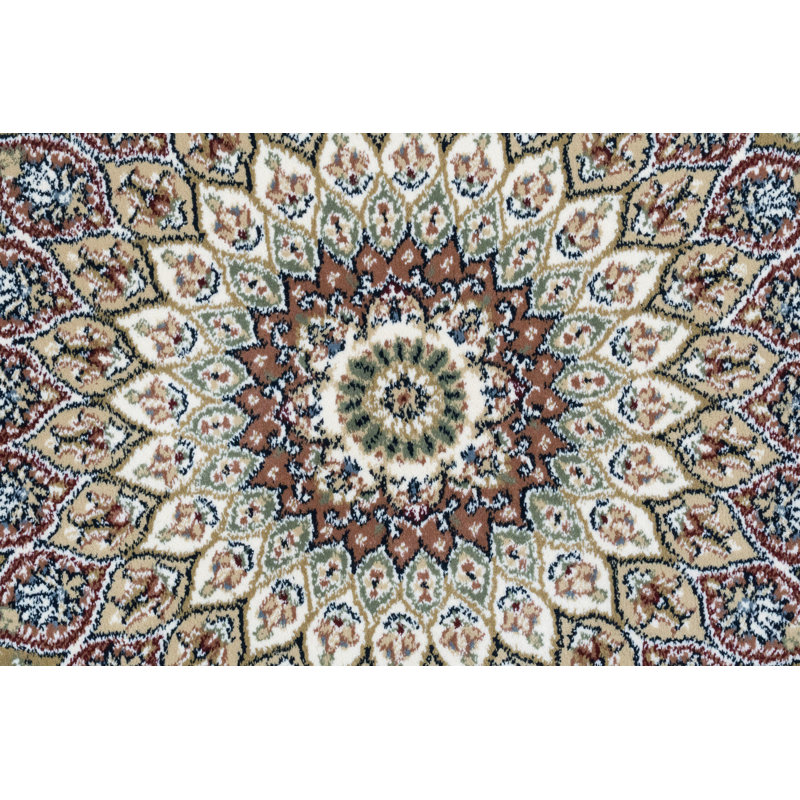 Attell Oriental Indoor Rug, Round 7'10"