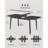 55.1''-70.8'' Extendable Dining Table with Tapered Legs for 4/6/8-481383476