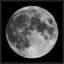 Lunar View 2' Framed Graphic Art Print on Glass
