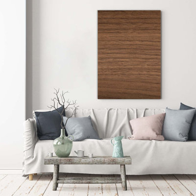 Wooden Background - Wrapped Canvas Print