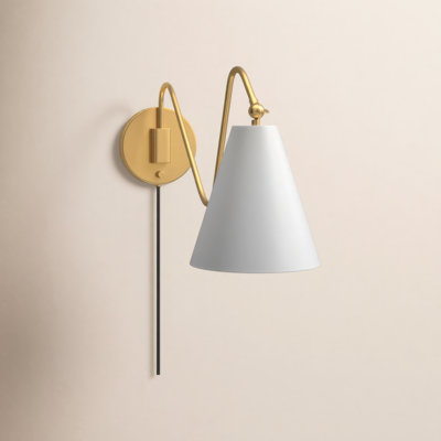 Single Light Swing Arm Sconce