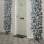 8ft (2.30m) Double Door Snow Flocked Christmas Tree Flat Top Arch with 2000 Tips
