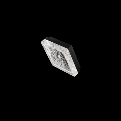 Whisper Crystal LED Flush Mount