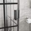 Cabine de douche d'angle avec porte coulissante double 36 po x 72 po Quinn Modern