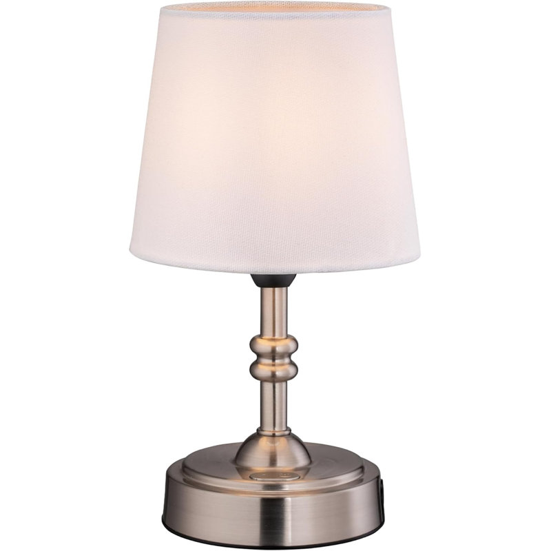Mini – Cordless LED Table Lamp with Dimmer, Built-in Rechargeable Battery, 3-Level Brightness, Patio Table Lamp, Bedside Night Lamp, Ambient Light for Restaurant.