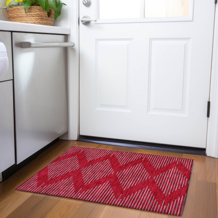 Premium Machine Washable Jahnke AMF1017 Geometric Rug