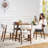 Mendivil Upholstered Dining Chairs with Pine Wood Legs Set of 2-1280016030