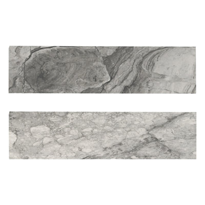 Zola 3 in. x 24 in. Polished Porcelain Bullnose Tile Trim