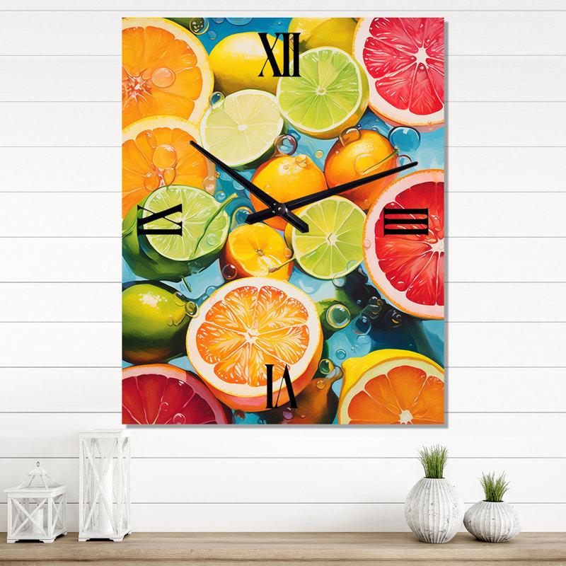Horloge murale de cuisine, H 40 po x l 30 po x P 1 po