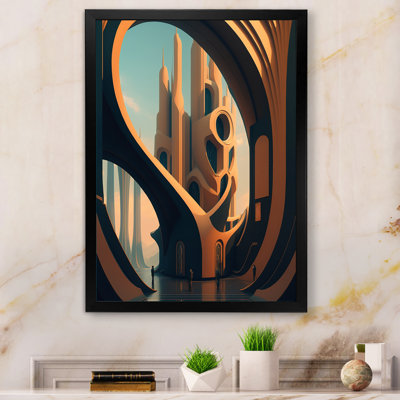 " Futuristic Architectural Building V "