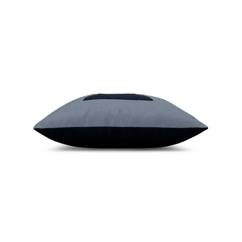 Modern Balance Slate Woven Accent Pillow Cover & Insert, Slate