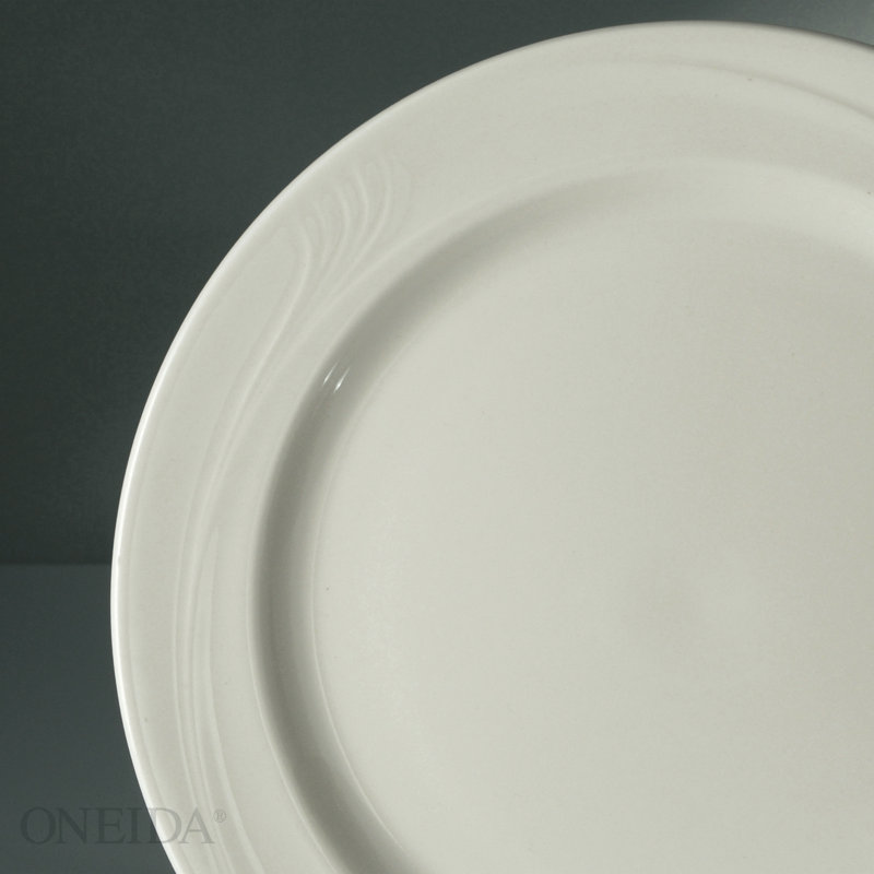 Assiette plate en porcelaine de 14 po Oneida Hospitality Espree